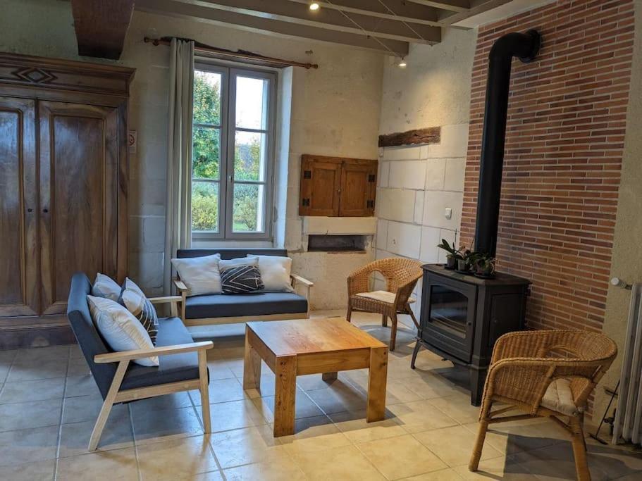 Maison Dans Belle Longere - La Serrerie Le Controis-en-Sologne Dış mekan fotoğraf